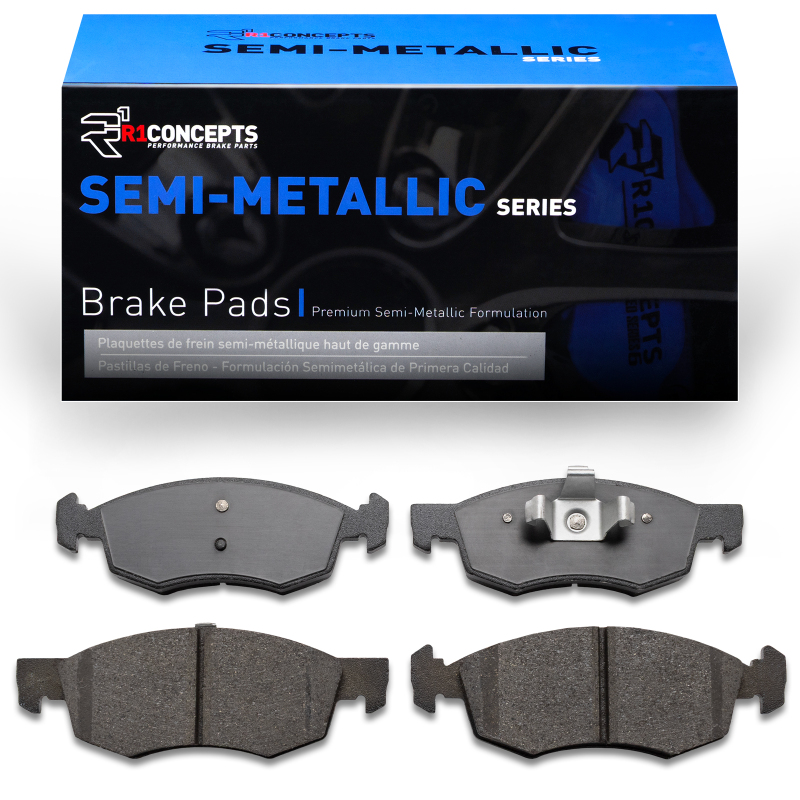 Dodge Vision Brake Pads - Front - R1 Concepts - Semi Met - `15-`18